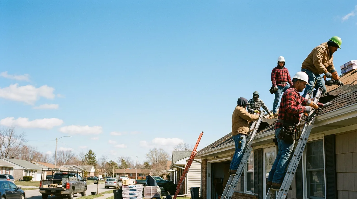 Roofing in Wheatfield, IN near me